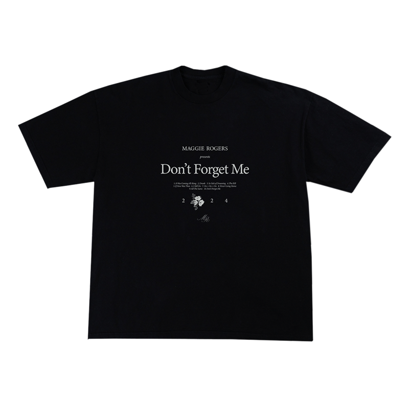 Maggie Rogers - Don’t Forget Me Album Tee (Black)